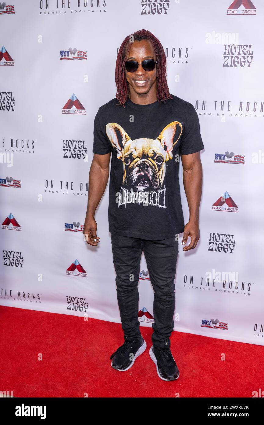 Los Angeles, USA. 01st Apr, 2024. Actor Shaka Smith attends Christine ...