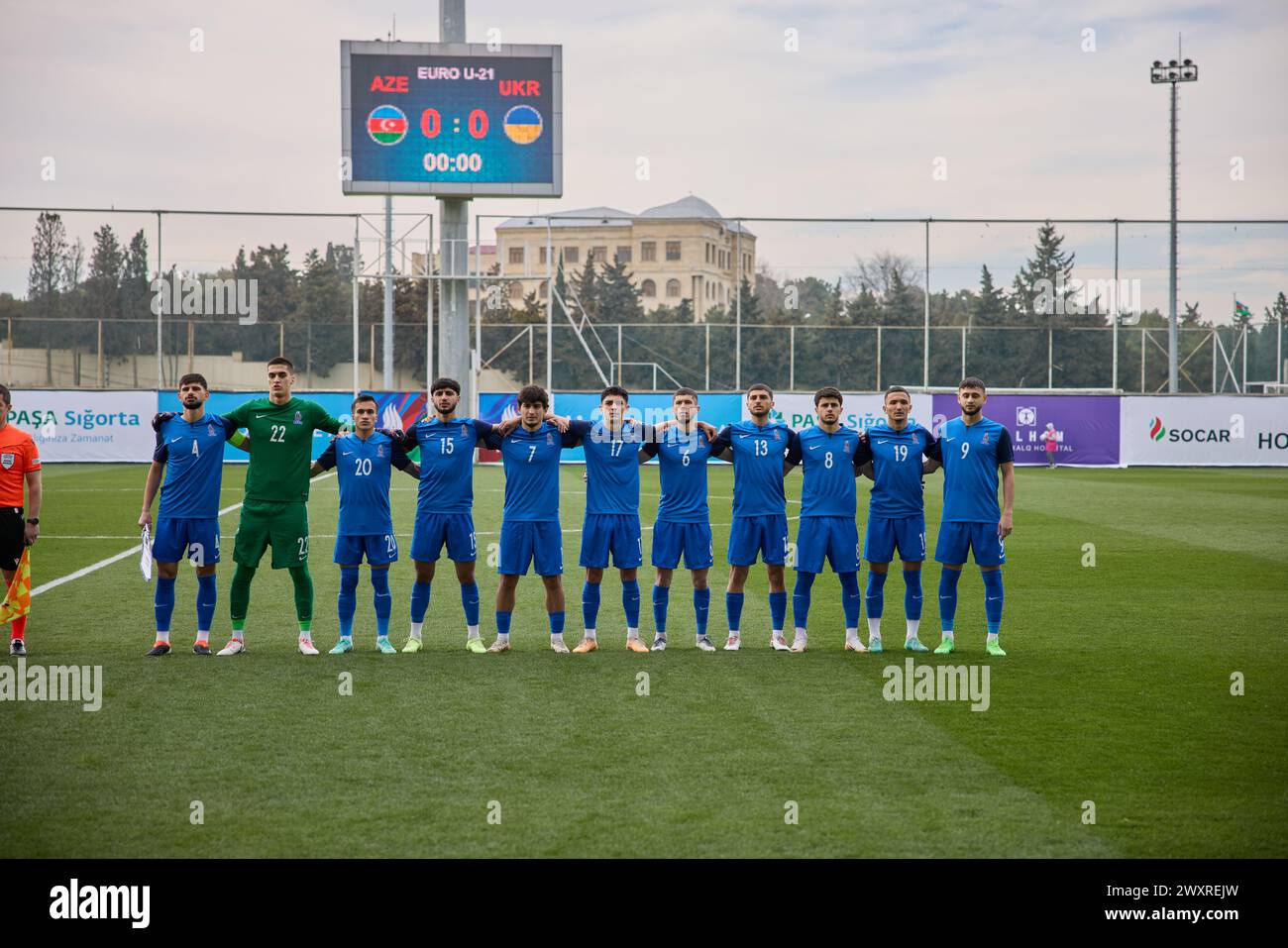 Ukraine V Azerbaijan - UEFA European Qualifiers EURO 2025 U-21