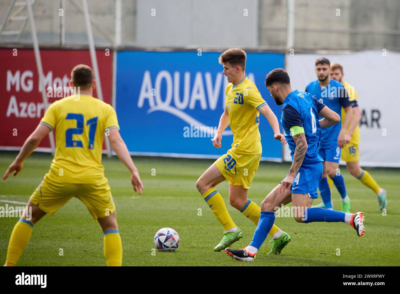 Ukraine V Azerbaijan - UEFA European Qualifiers EURO 2025 U-21