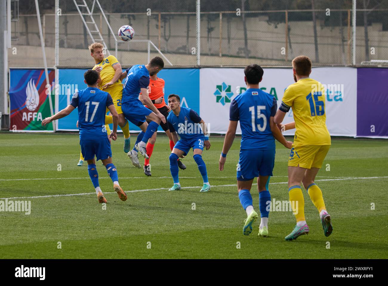 Ukraine V Azerbaijan - UEFA European Qualifiers EURO 2025 U-21