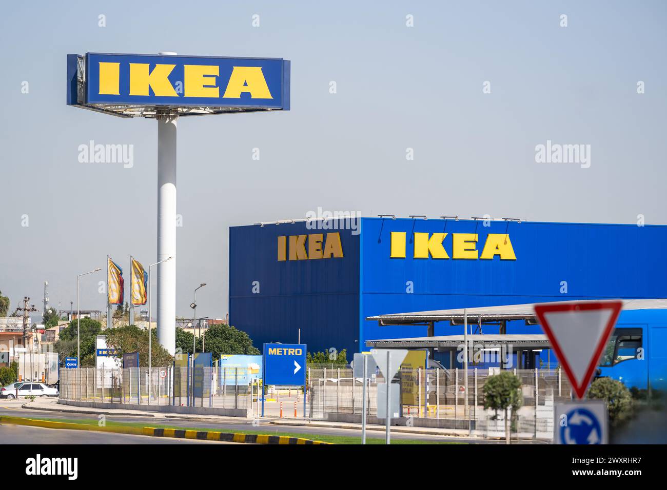 Antalya, Turkey March 29, 2024 IKEA Antalya Store. IKEA is the world's largest furniture