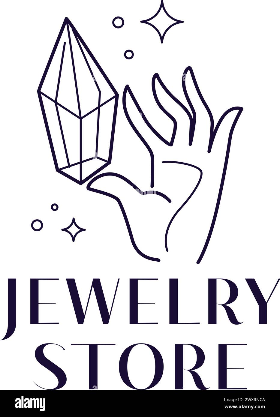 Contemporary Jewelry Store Logo Idea Stock Vector Image & Art Alamy