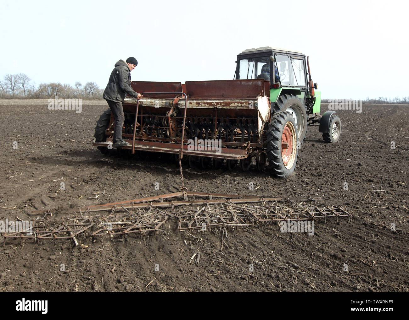 Non Exclusive: DNIPROPETROVSK REGION, UKRAINE - MARCH 31, 2024 - A ...