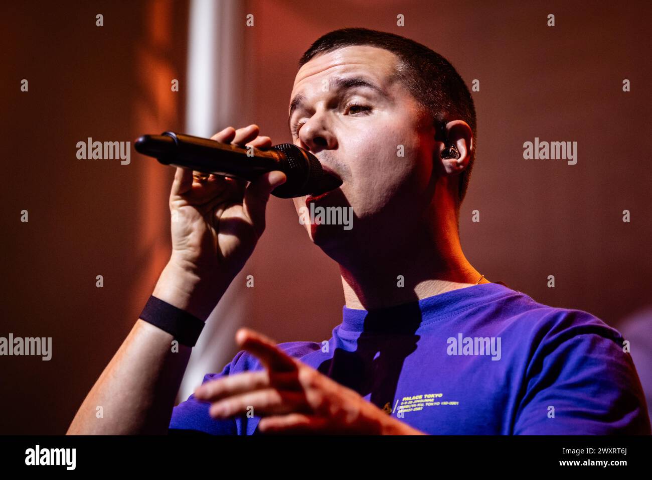 Copenhagen, Denmark. 31st, March 2024. The Danish band Lukas Graham