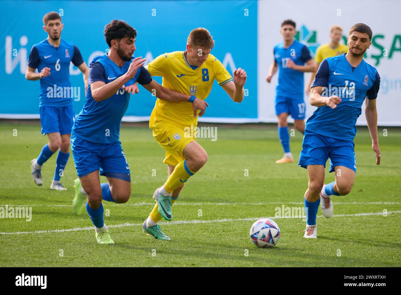 Ukraine V Azerbaijan - UEFA European Qualifiers EURO 2025 U-21