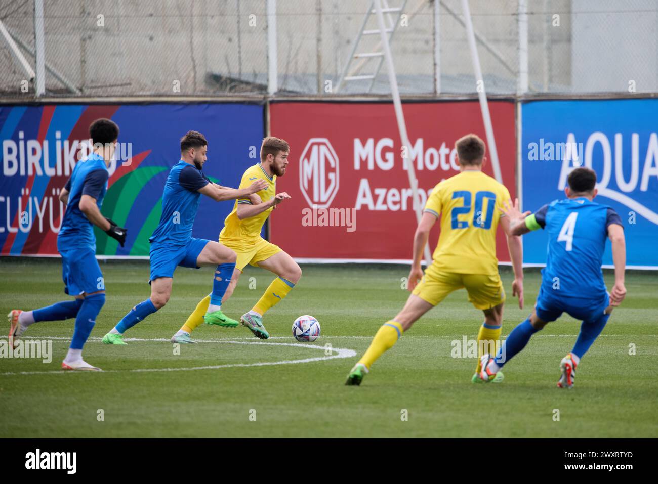 Ukraine V Azerbaijan UEFA European Qualifiers EURO 2025 U21