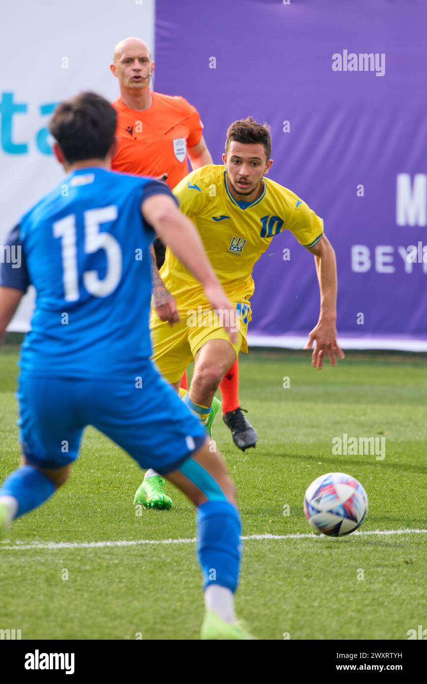 Ukraine V Azerbaijan - UEFA European Qualifiers EURO 2025 U-21