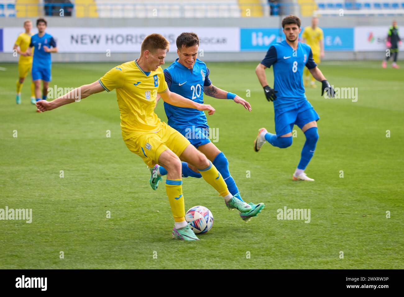 Ukraine V Azerbaijan UEFA European Qualifiers EURO 2025 U21