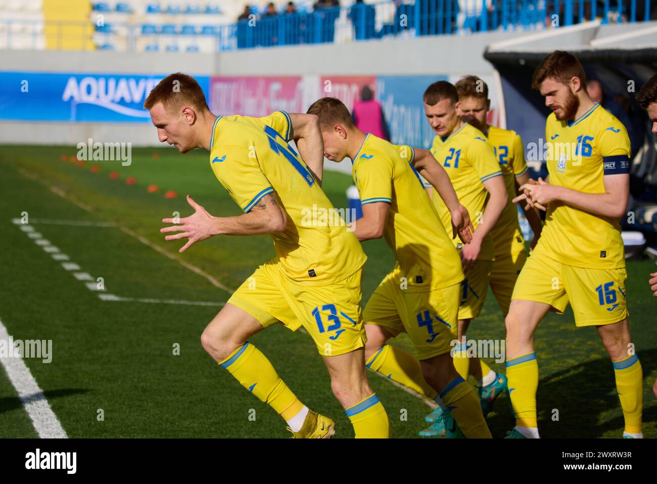 Ukraine V Azerbaijan - UEFA European Qualifiers EURO 2025 U-21