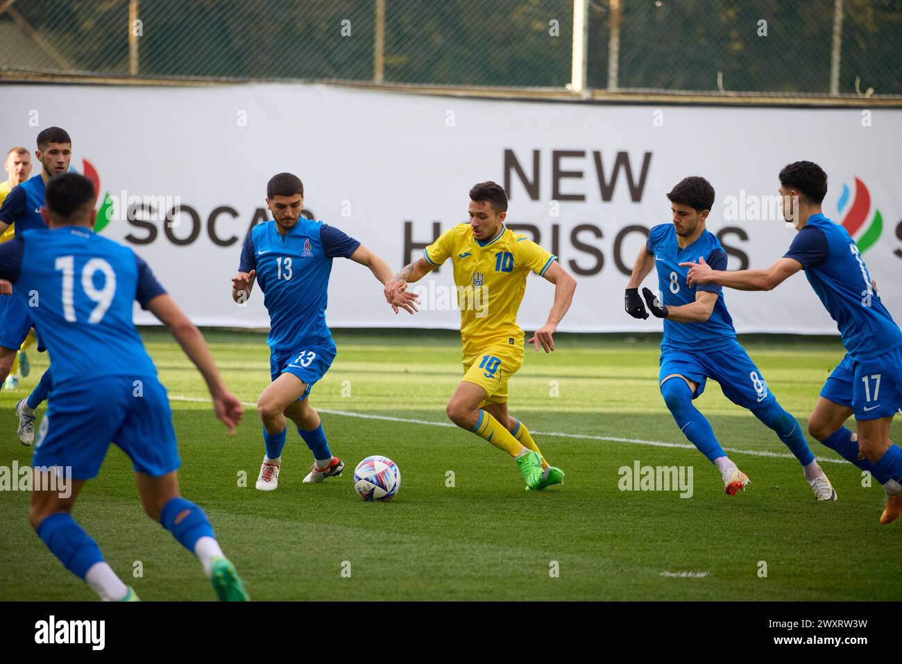 Ukraine V Azerbaijan - UEFA European Qualifiers EURO 2025 U-21