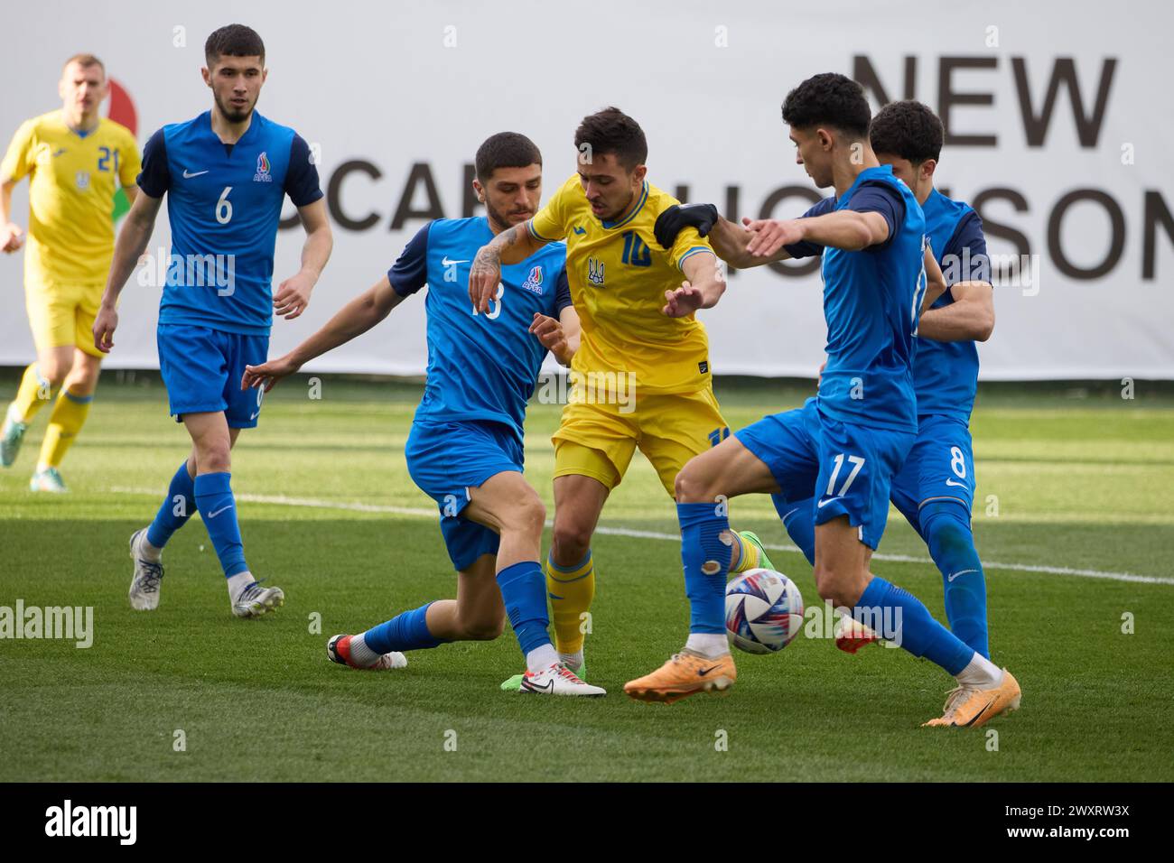 Ukraine V Azerbaijan - UEFA European Qualifiers EURO 2025 U-21