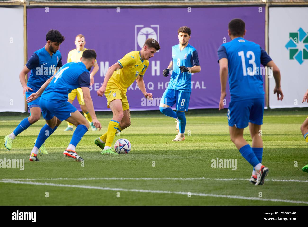 Ukraine V Azerbaijan - UEFA European Qualifiers EURO 2025 U-21