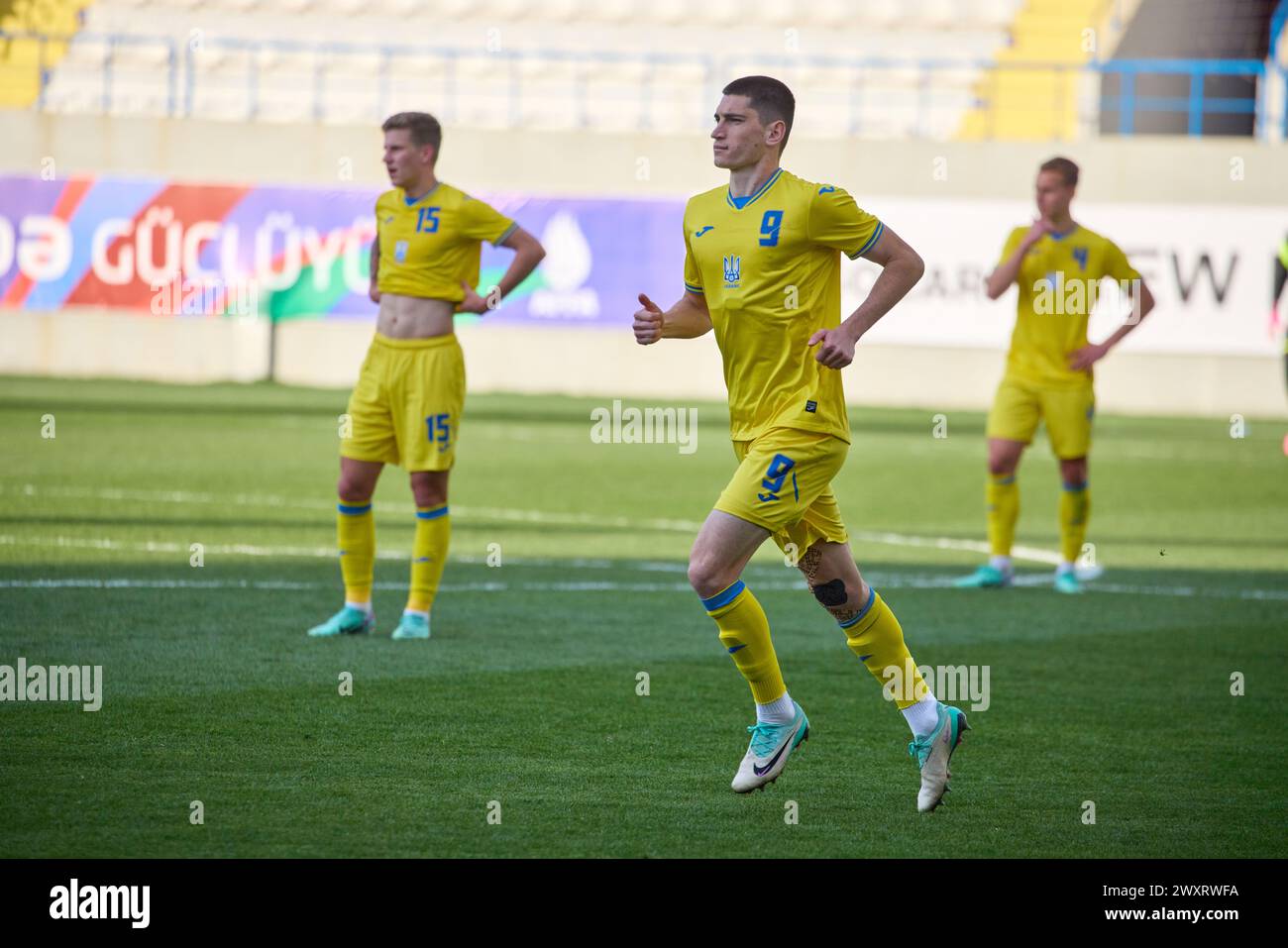 Ukraine V Azerbaijan UEFA European Qualifiers EURO 2025 U21