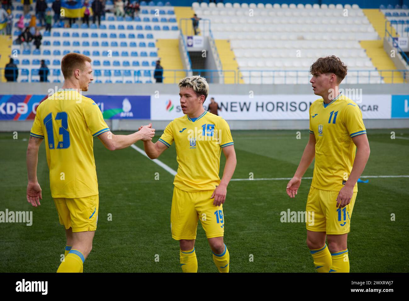 Ukraine V Azerbaijan UEFA European Qualifiers EURO 2025 U21