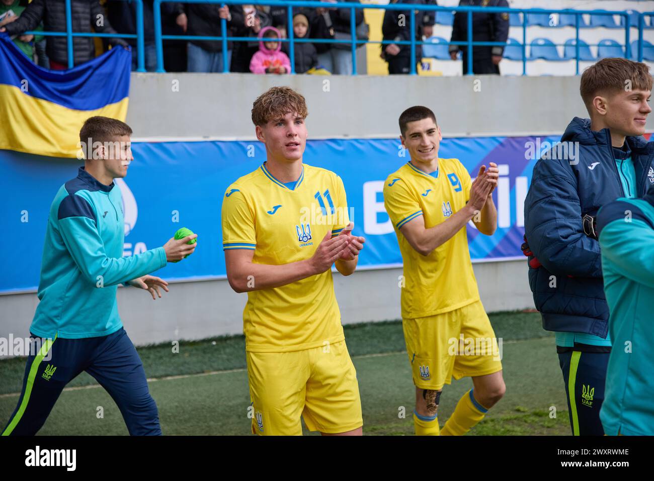 Ukraine V Azerbaijan UEFA European Qualifiers EURO 2025 U21