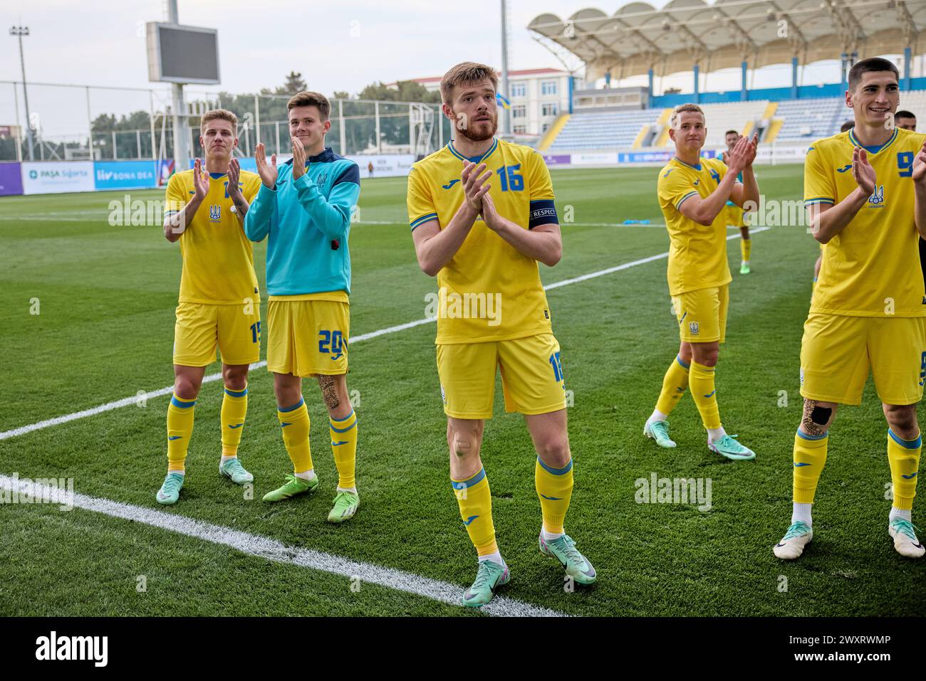 Ukraine V Azerbaijan UEFA European Qualifiers EURO 2025 U21