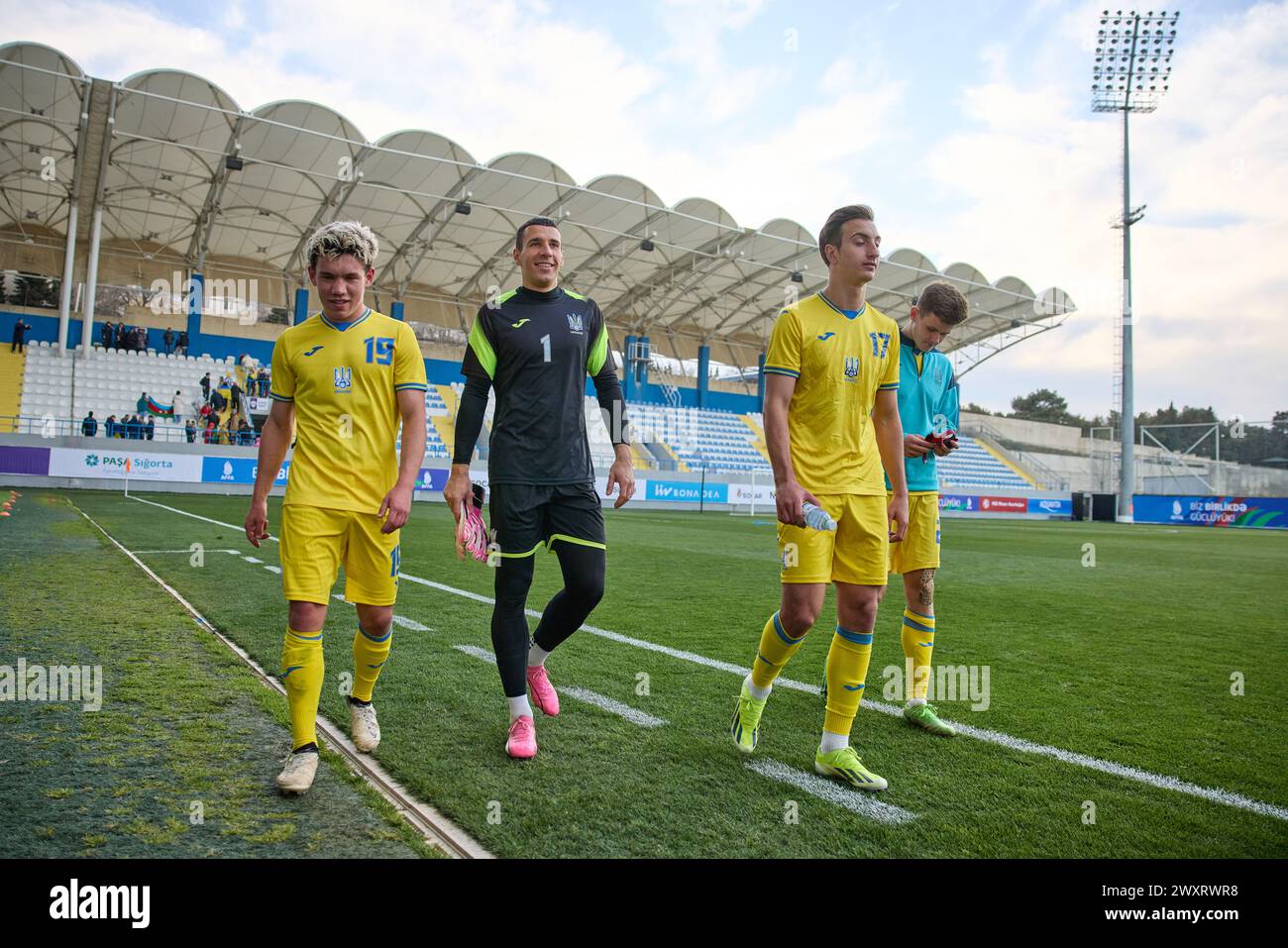 Ukraine V Azerbaijan - UEFA European Qualifiers EURO 2025 U-21