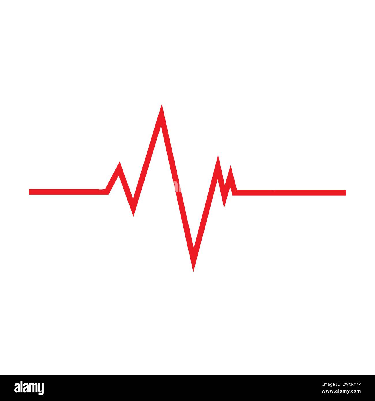 Heart beat pulse logo Stock Vector Image & Art - Alamy