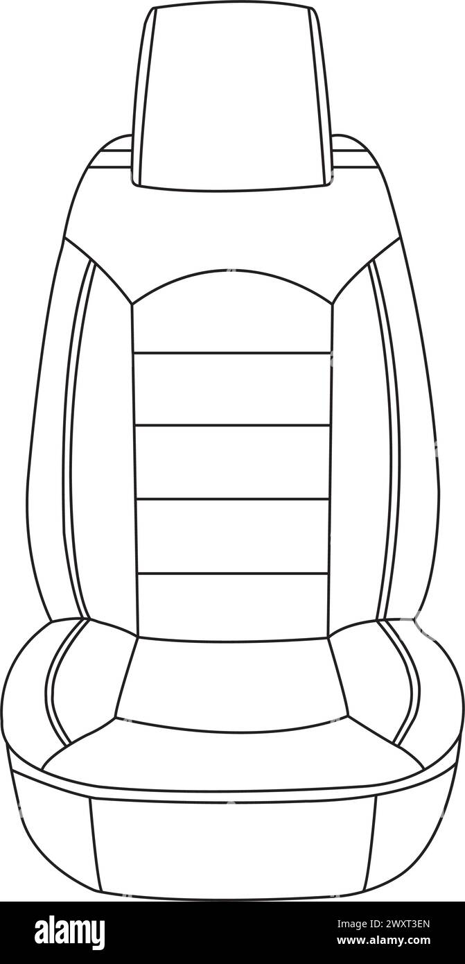 Car seat icon vector illustration symbol design Stock Vector Image