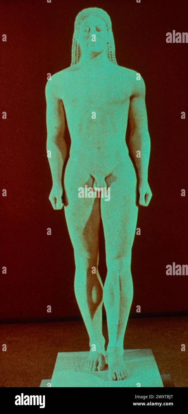 ANCIENT GREEK KOUROS visual data 8
