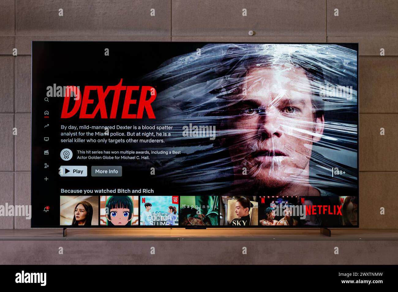 HCMC, VN Apr 2024. TCL TV 98 inch for editorial use Stock Photo Alamy