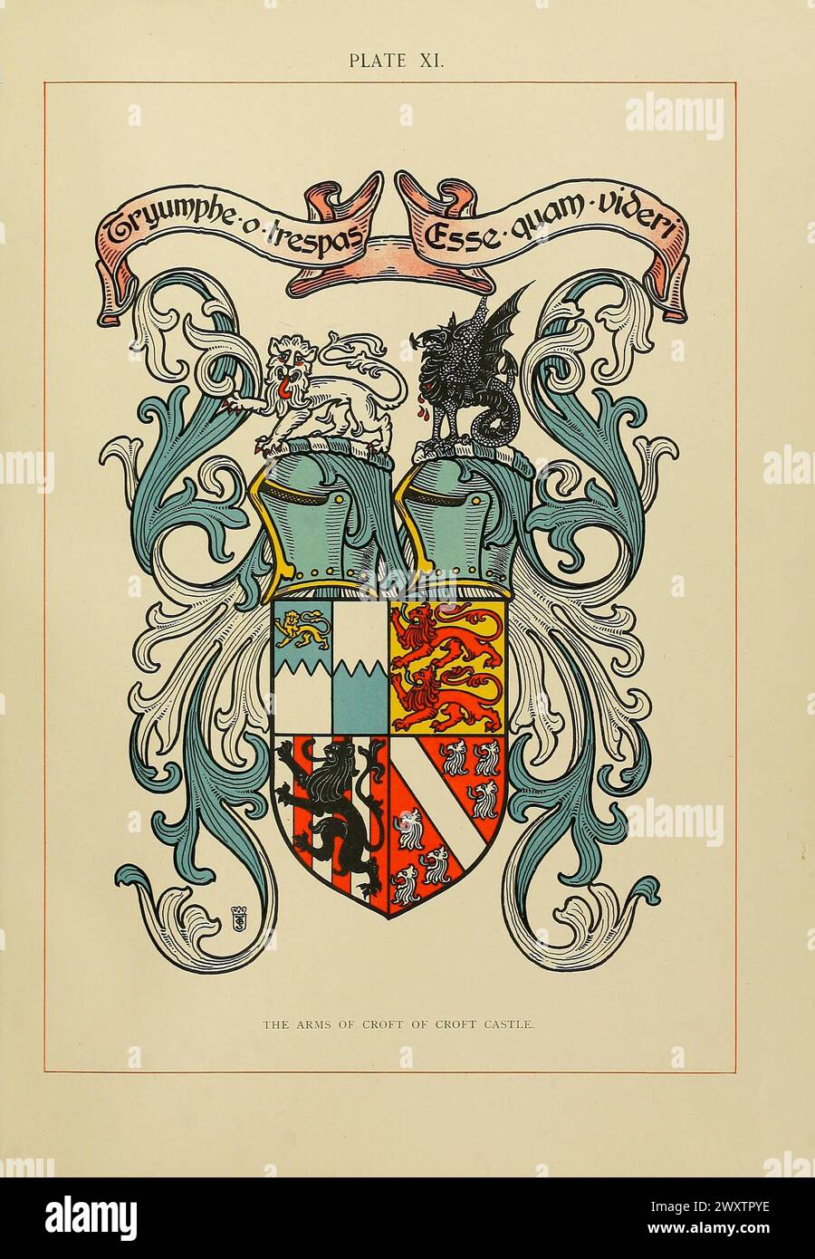 The art of heraldry : an encyclopædia of armory by Fox
