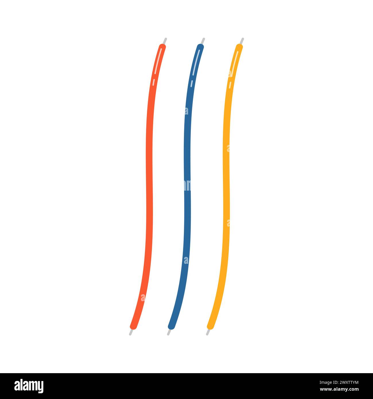 Fiber optic cable broken Stock Vector Images - Alamy