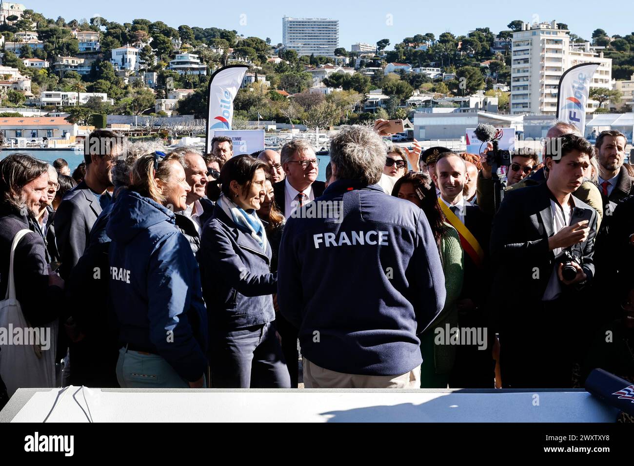 ©PHOTOPQR/LE DAUPHINE/Christophe AGOSTINIS ; Marseille ; 02/04/2024