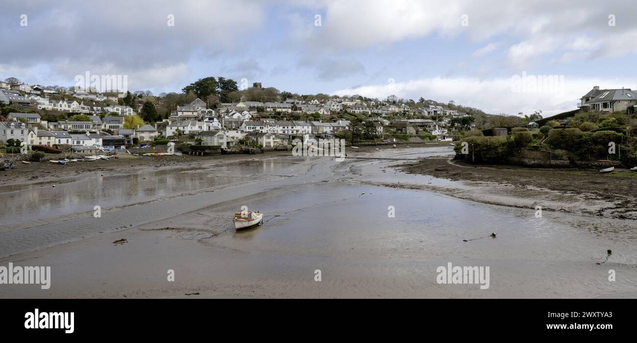 Newton Creek, South Hams, Plymouth, Devon, England, UK Stock Photo