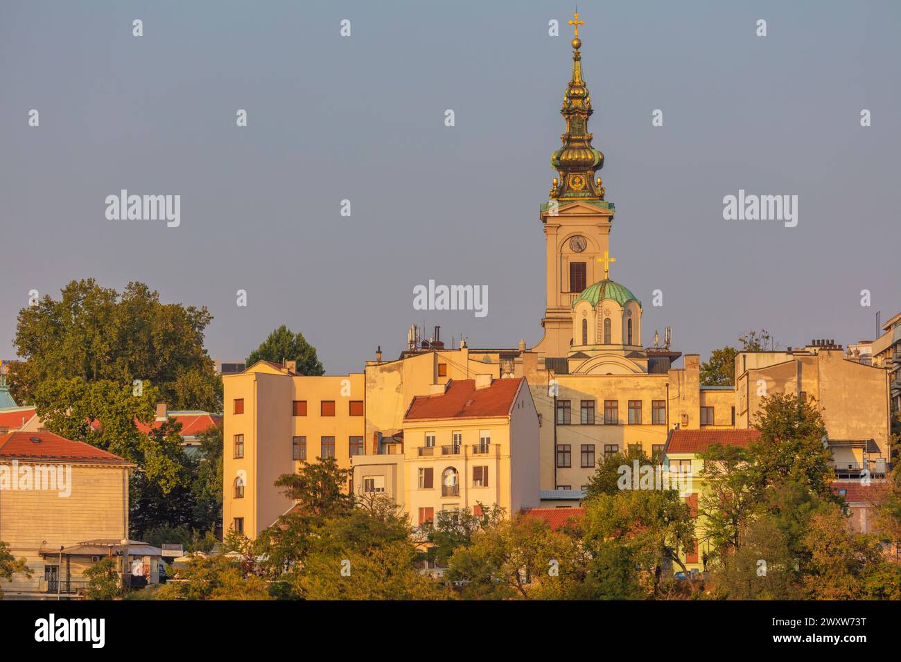 Cathedral Church Of St. Michael The Archangel, Belgrade, Serbia Stock ...