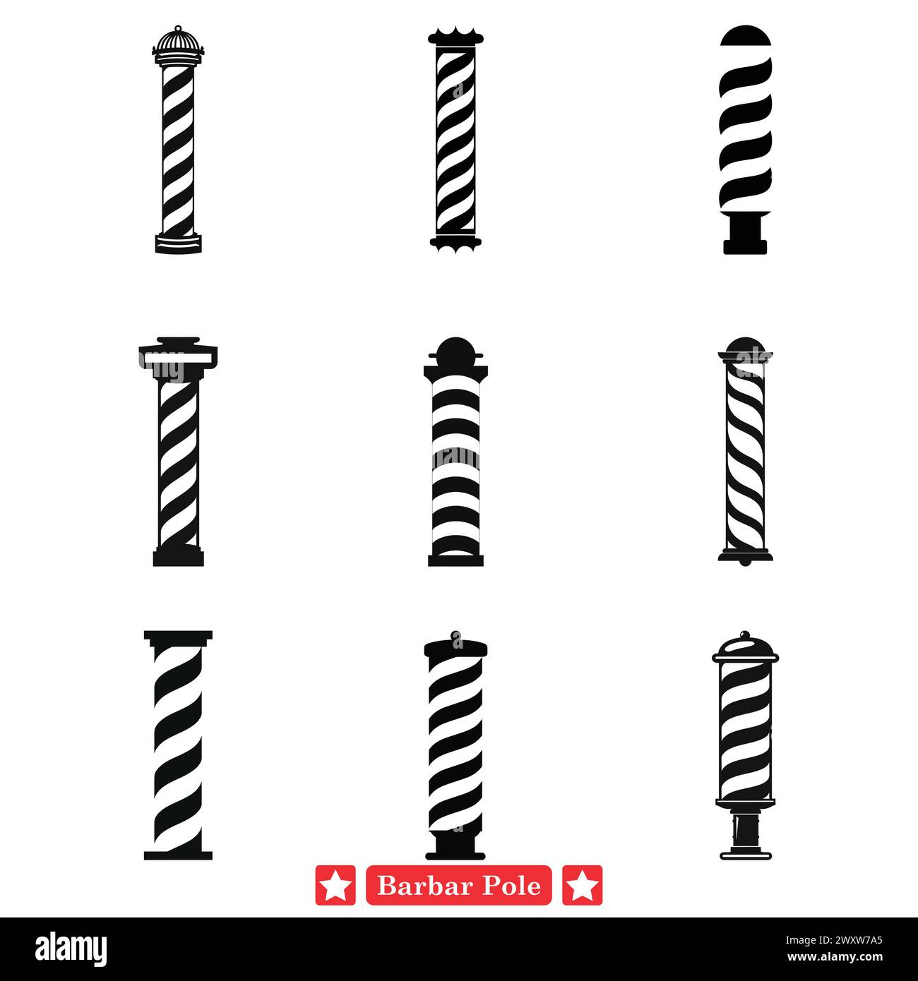 Iconic silhouette vector vectors hi-res stock photography and images ...