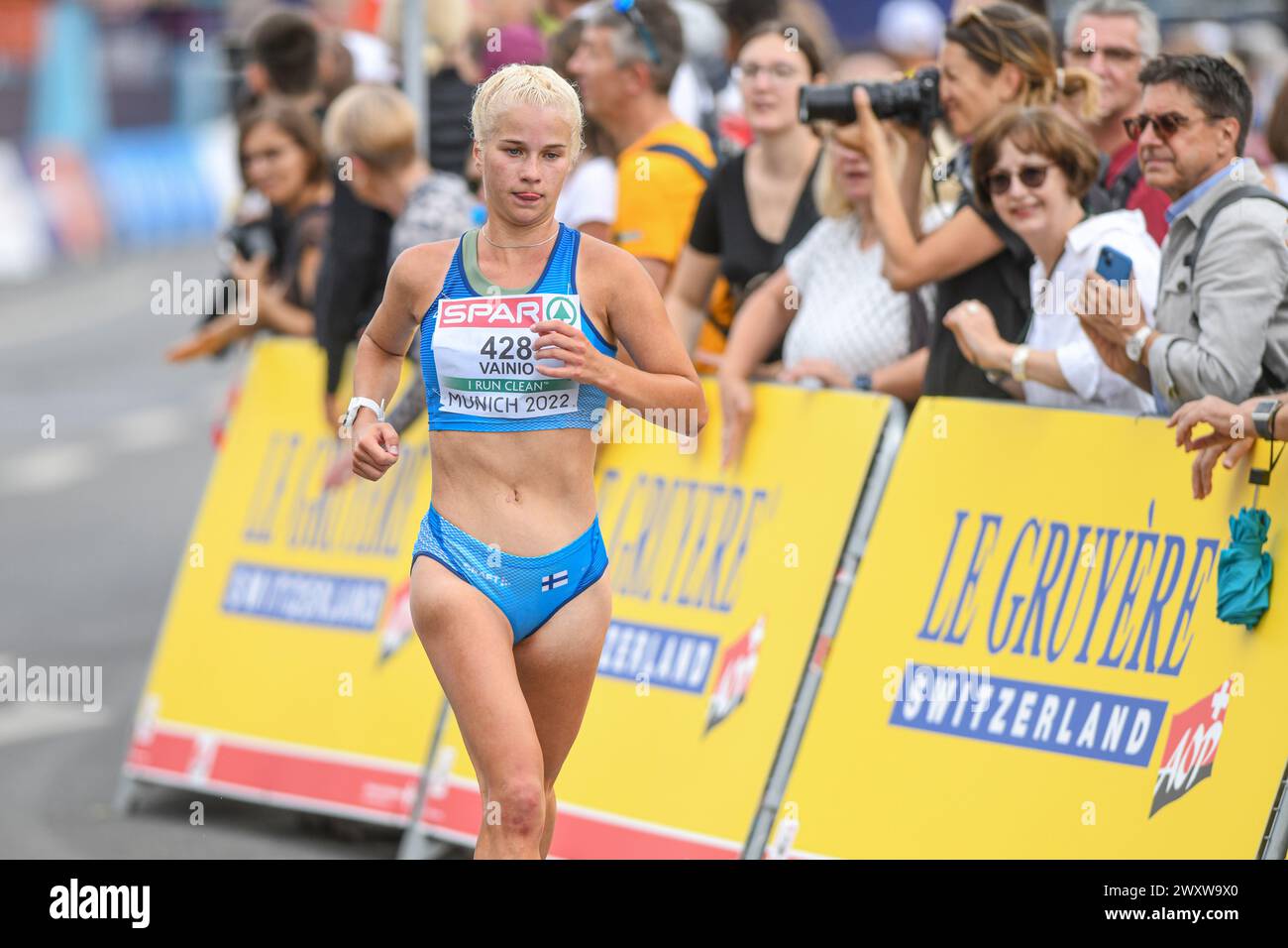 Vainio Alisa Vainio (Finland). Women's Marathon. European Championships Munich ...