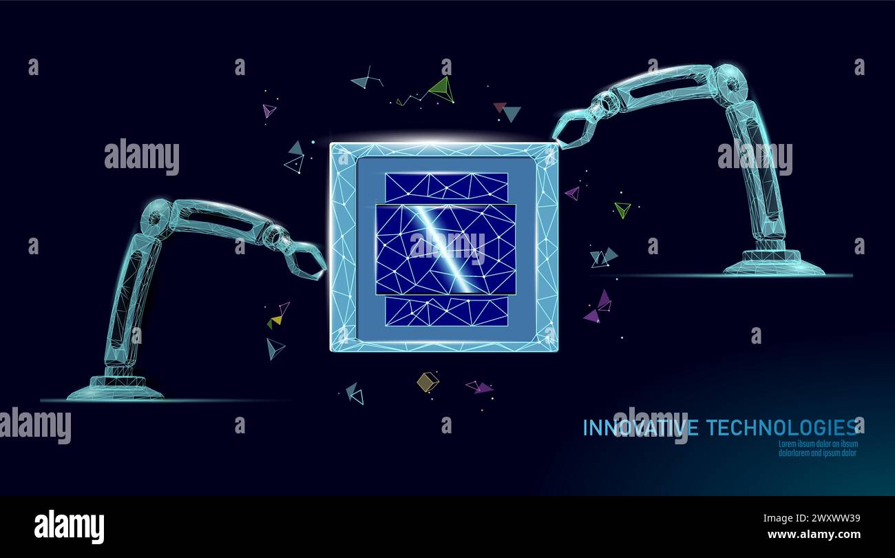 Blackwell New Innovation Technology AI Chip Editorial vector NVIDIA AI