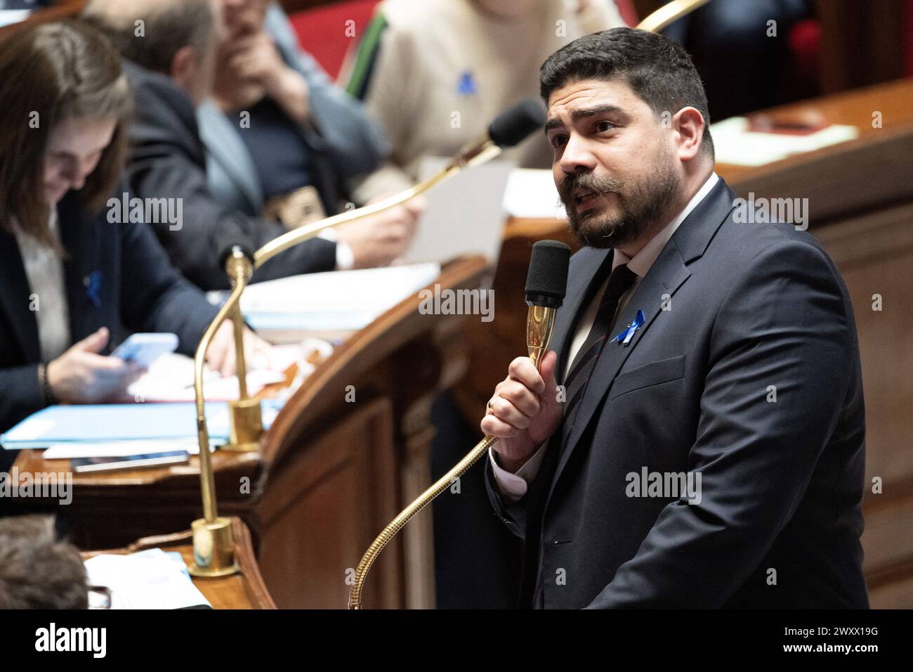 Paris, France. 23rd Mar, 2024. France's Deputy Minister for Housing