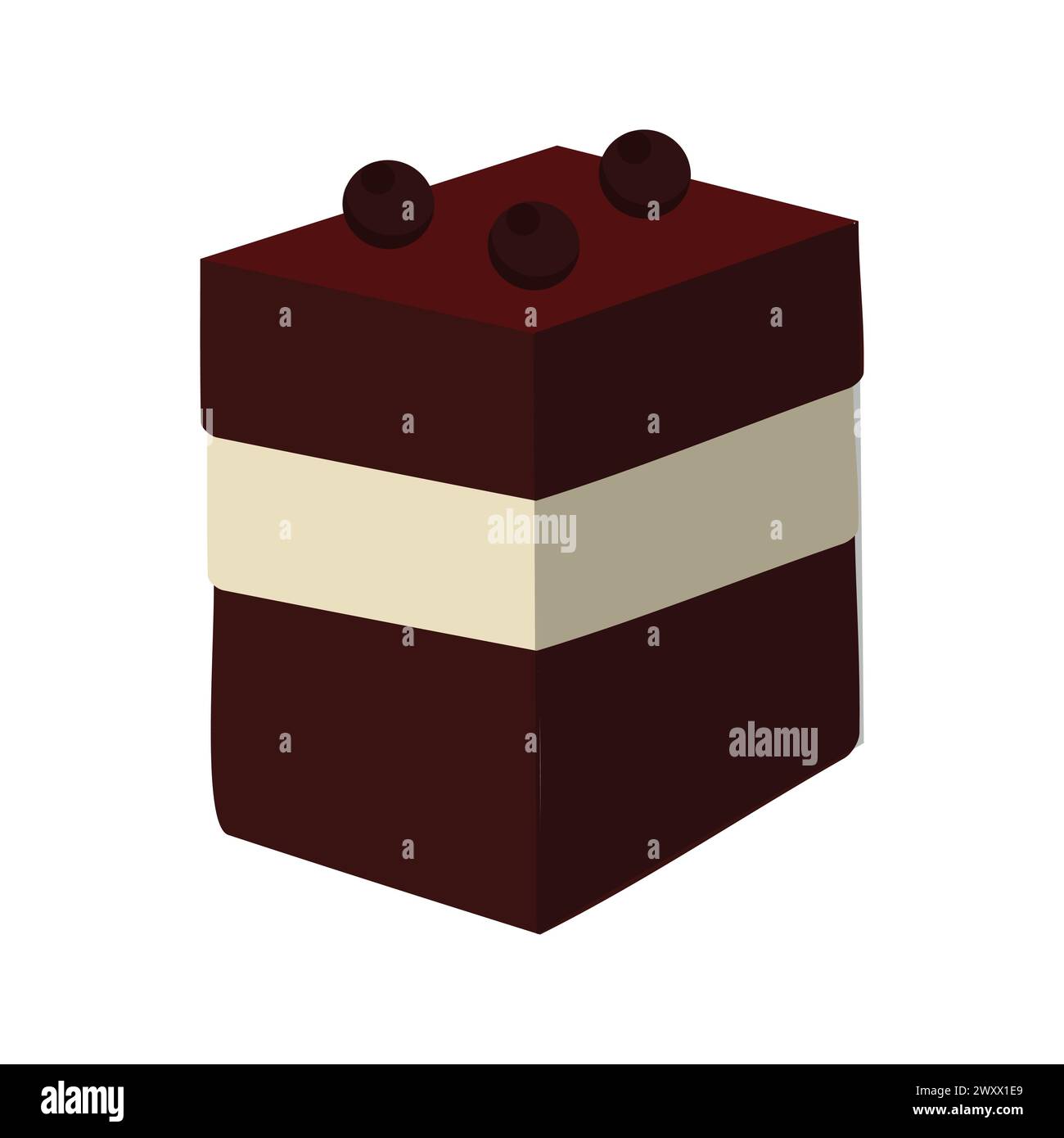 Dessert on cage Stock Vector Images - Alamy