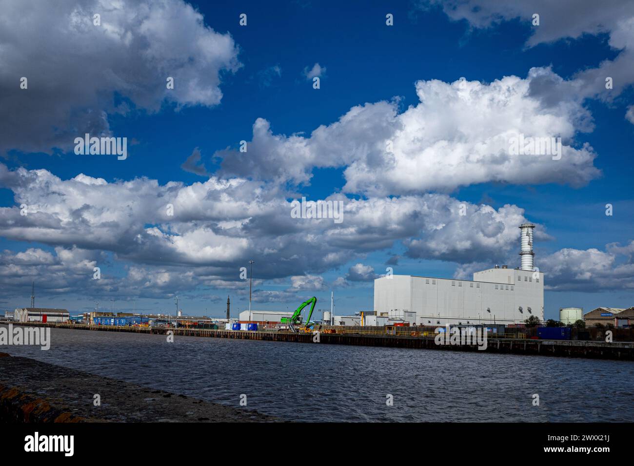 Great Yarmouth Power Station operated by RWE. Great Yarmouth Power