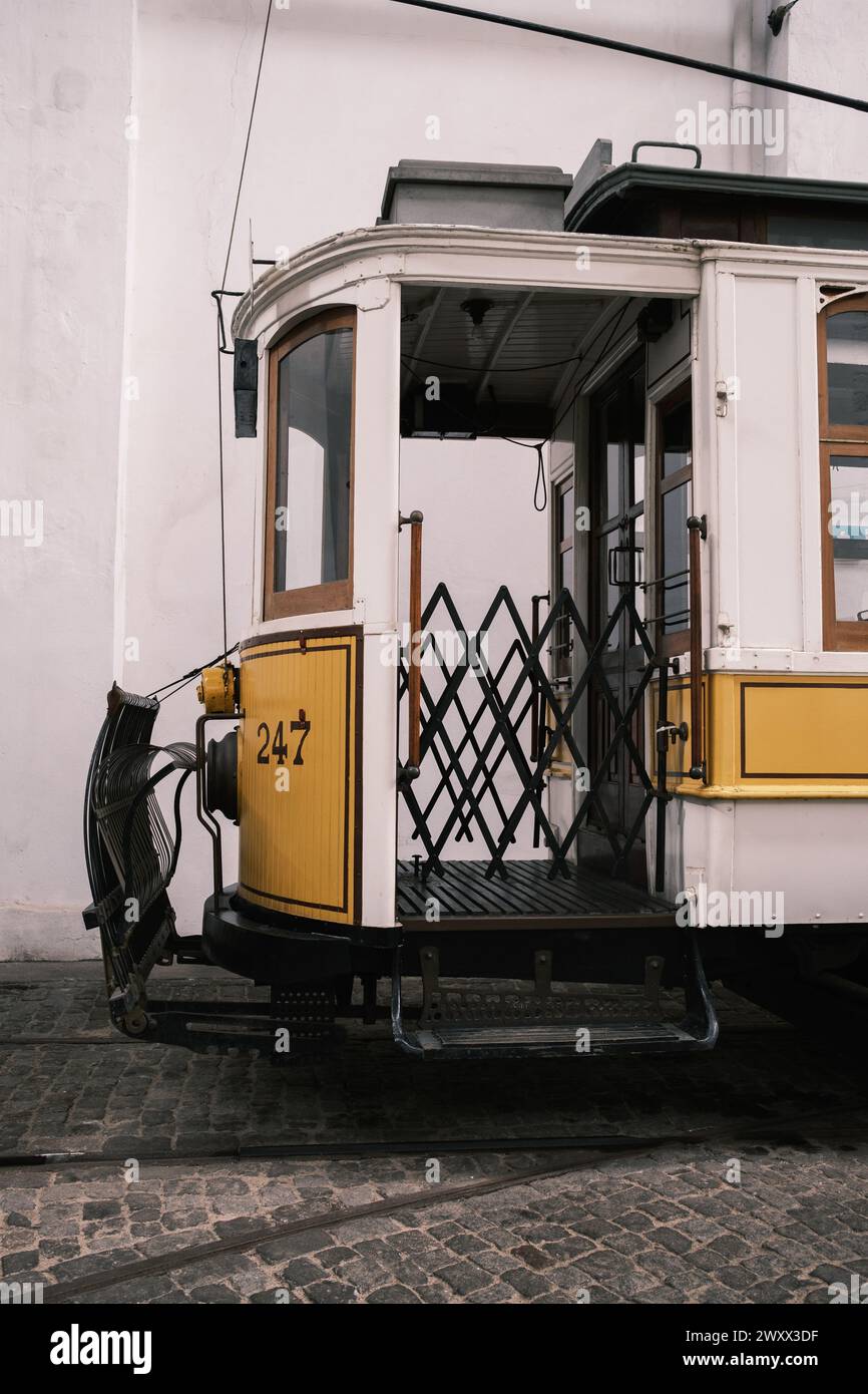 Porto Tram Museum . Museu do Carro Eléctrico. A former electricity