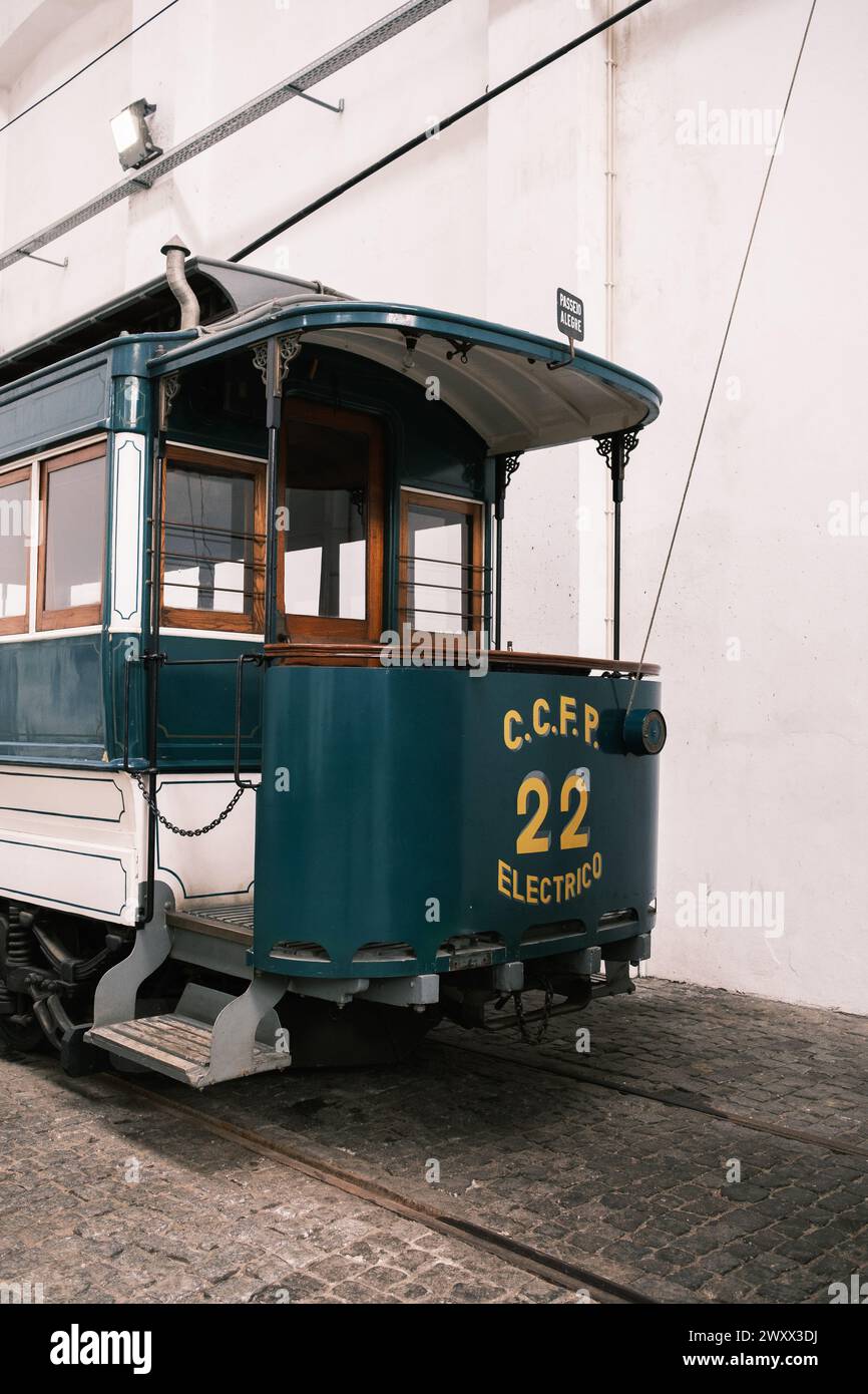 Porto Tram Museum . Museu do Carro Eléctrico. A former electricity