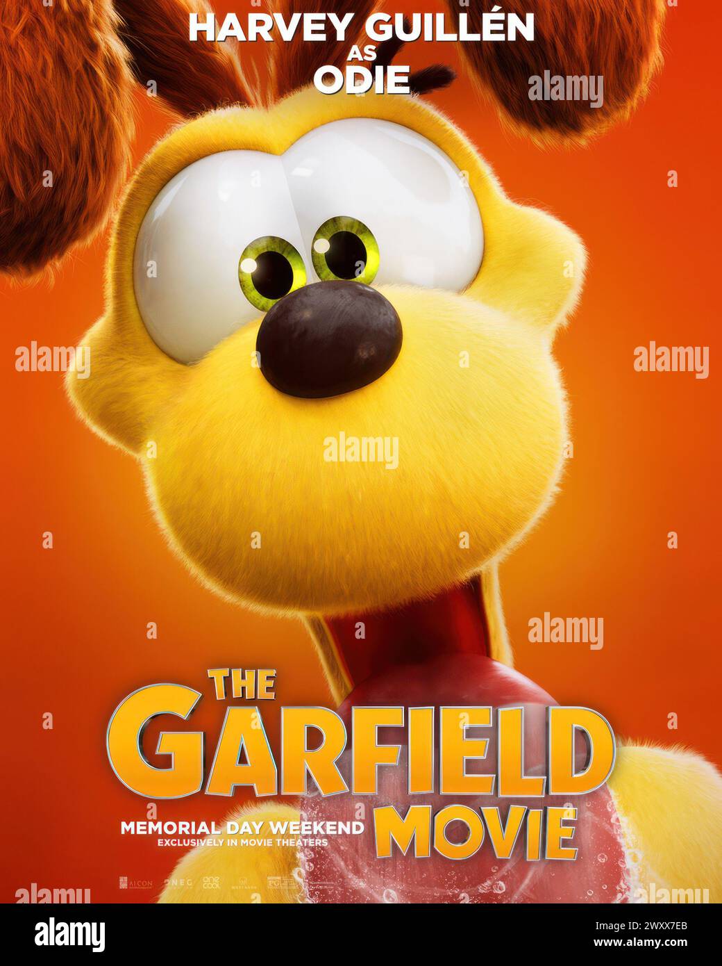 THE GARFIELD MOVIE aka GARFIELD US Character Poster Odie voice 