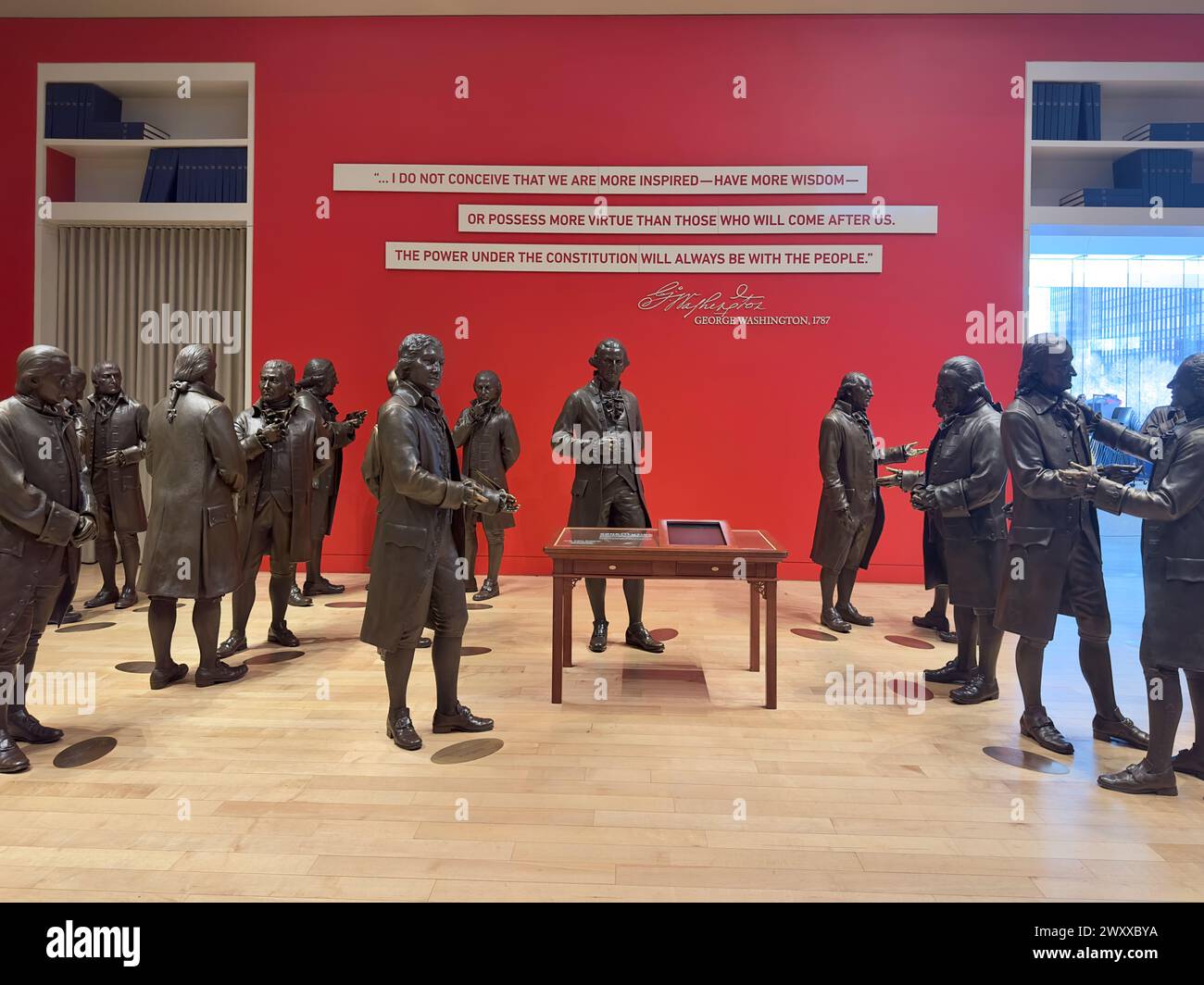 National Constitution Center in Philadelphia PA Stock Photo