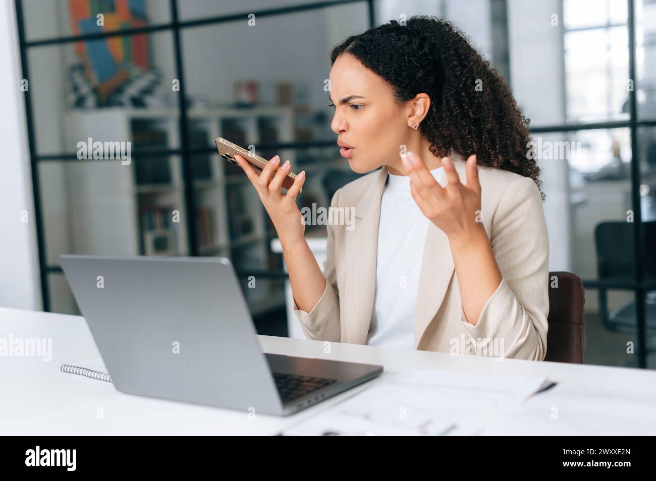 Angry project manager hi-res stock photography and images - Alamy