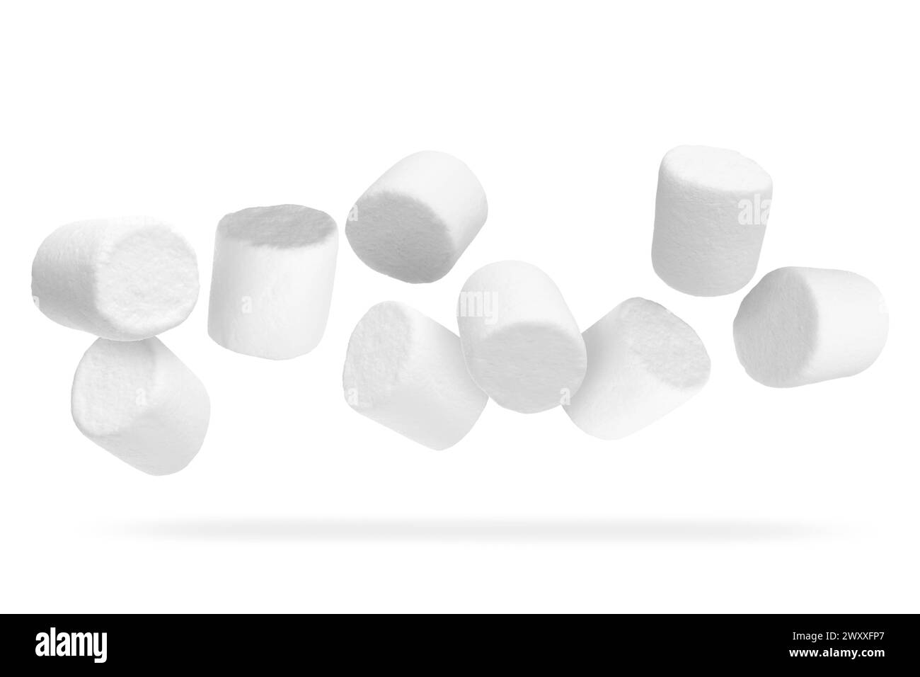 Color marshmallow white background Black and White Stock Photos & Images Alamy