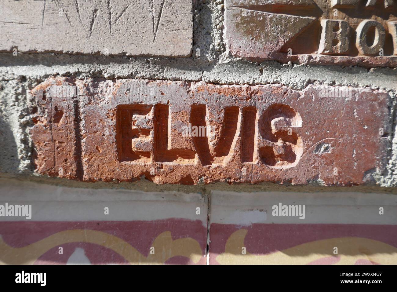 Los Angeles, California, USA 2nd April 2024 Elvis Brick at Rainbow Bar & Grill on Sunset Blvd on April 2, 2024 in Los Angeles, California, USA. Photo by Barry King/Alamy Stock Photo Stock Photo