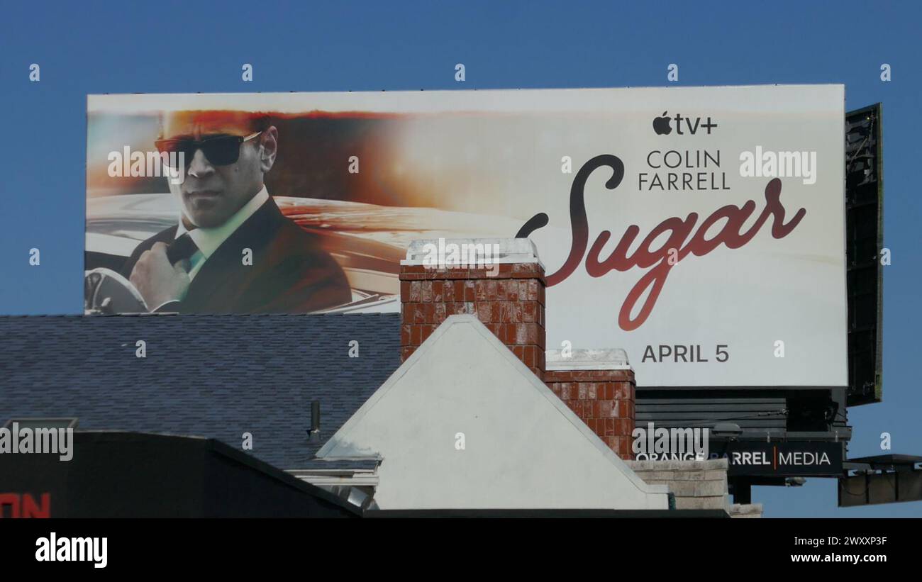 Los Angeles, California, USA 2nd April 2024 HBO Colin Farrel Sugar