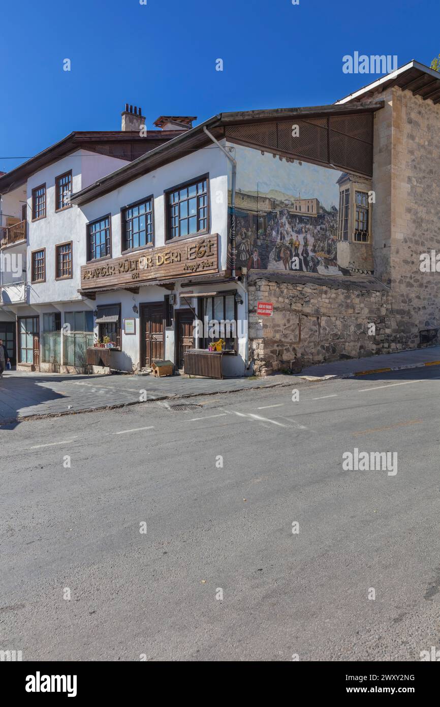 Street in old town, Arapgir, Malatya Province, Turkey Stock Photo