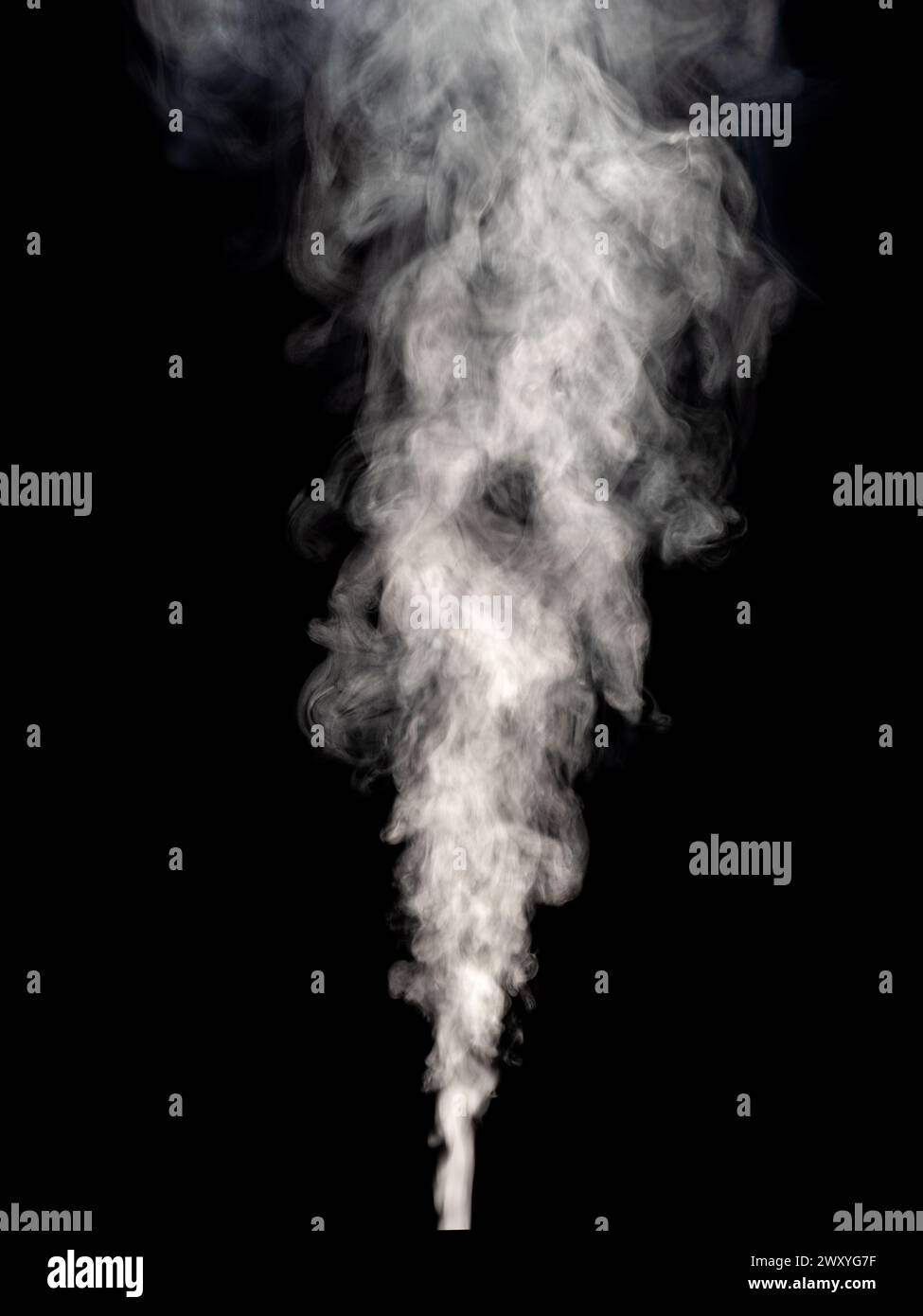 Rising puffs white smoke isolated hi-res stock photography and images ...
