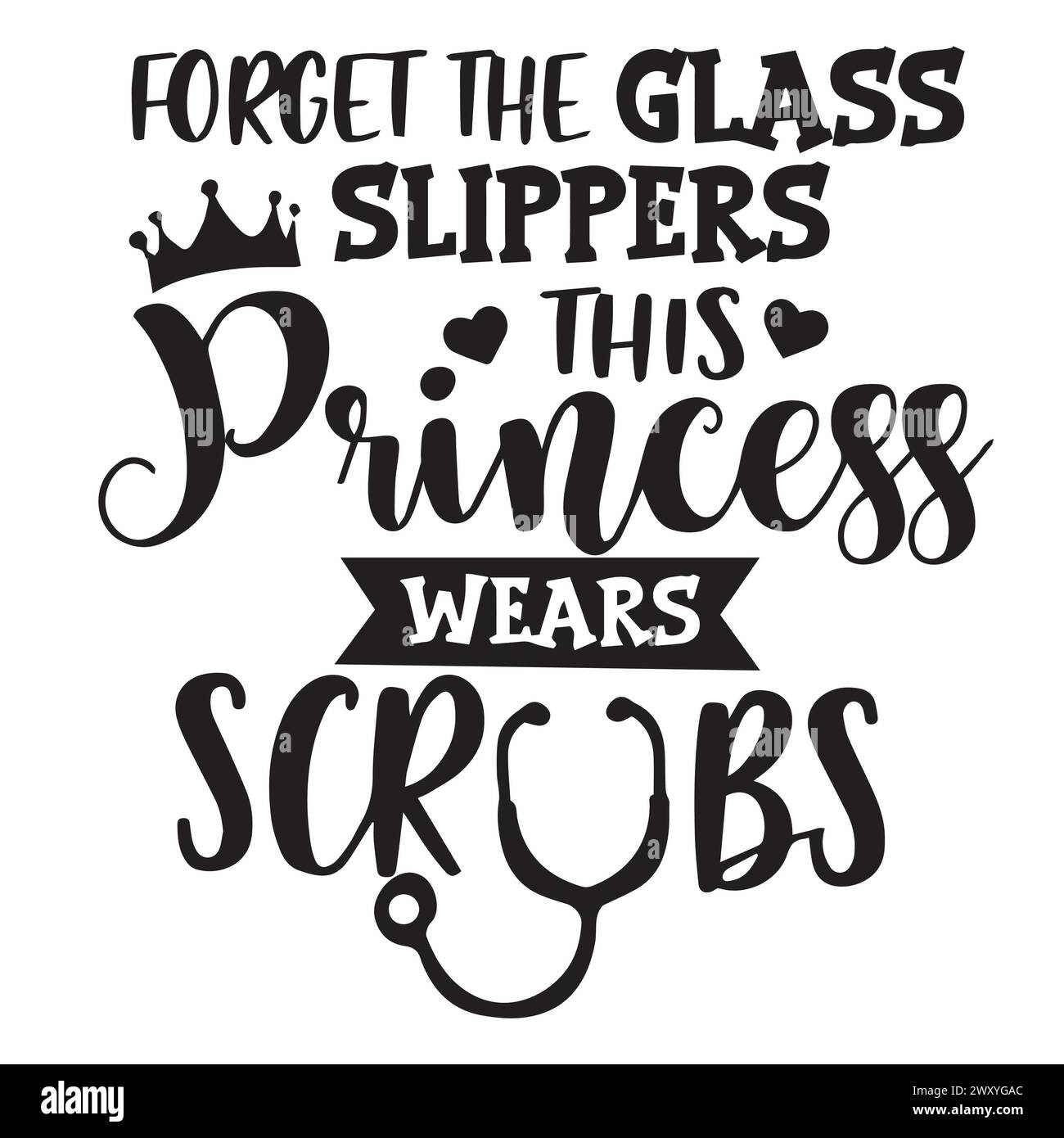 the glass slippers this princess wears scrubs inspirational
