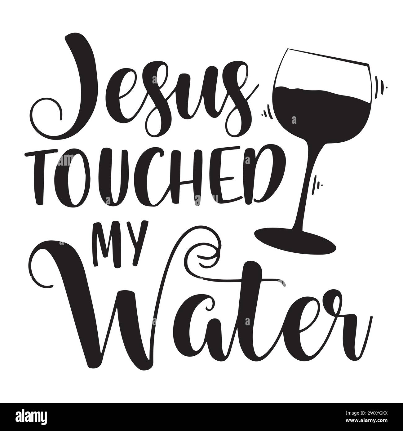jesus touched my water inspirational quotes motivational typography ...