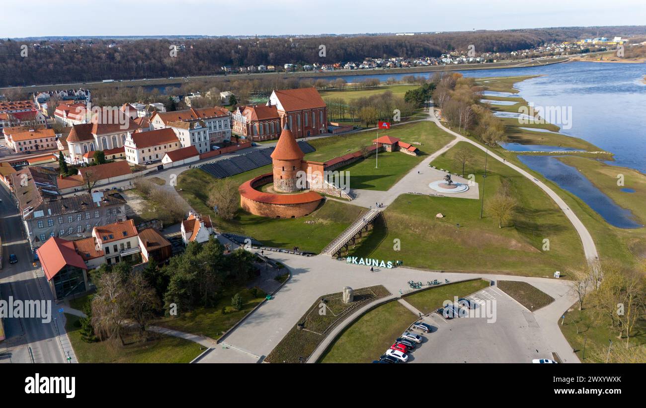 The Kaunas castle in Kaunas, Lithuania Stock Photo - Alamy