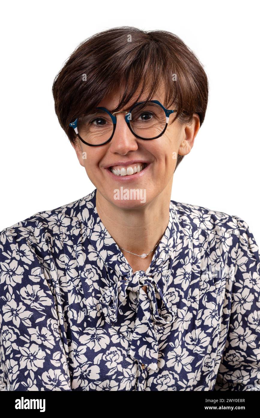 Sonja VUKOJEVIC clinical psychologist in the Basque Country (Bayonne, Anglet, Biarritz). Stock Photo